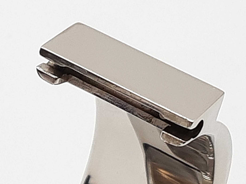 Hermes 19 Loquet Apollo Painted Red Enamel Steel Bangle Quartz Watch Do1125lrxde