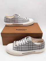 Burberry Grey Check Sneakers Size 45 Eb0626lxzsa