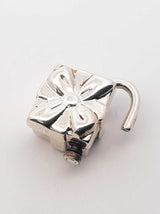 Tiffany & Co. Gift Box Padlock Charm In 925 Silver 17.2 Gram 18 Inch Fw1026lrxdu