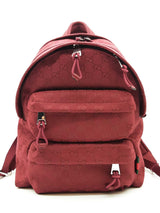Gucci Gg Monogram Red Canvas Backpack Eb0226lxxzde