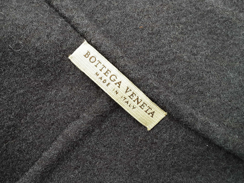 Bottega Veneta Navy Blue Cashmere Wool Peacoat Size Italian 54 Do0925wxzde
