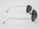 Giorgio Armani Ar6049 Steel Metal Frames Gray Lens Aviator Sunglasses Do0726rxde
