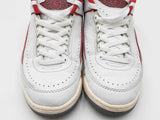 Nike Air Jordan 2/3 "White Varsity Red" Sneakers Size 10 Fw0126wzdu