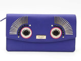 Kate Spade Liana Monster Purple Wallet Aa0826lzsa