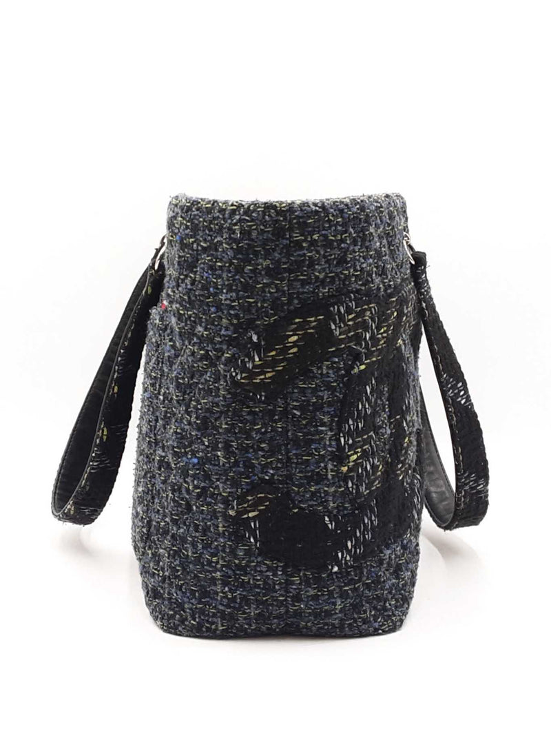 Chanel Cambon Large Multicolor Quilted Tweed Tote Bag Fw0925ezxdu