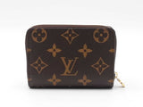 Louis Vutton Portefeuille Lou Wallet In Monogram & Reverse Canvas Fw1026pzxdu