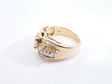 1.09 Cttw Diamond & 14k Yellow Gold Cluster Ring 7.9 Grams Size 7 Fw0426prxdu