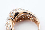 1.49cttw Diamond 18k Yellow Gold Ring 10 Grams Size 5.75 Eb0526sxzsa