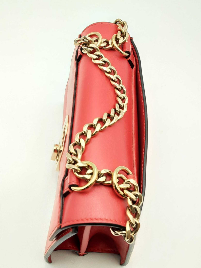 Christian Louboutin Elias Red Leather Shoulder Bag Eb0924pxzsa