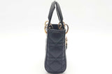 Christian Dior Mini Lady Dior Quilted Cannage Top Handle Bag Eb0826loxzde