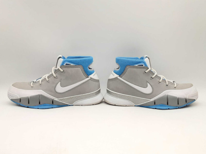 Nike Kobe 1 Protro Mpls Gray & White & Blue Sneakers Size Us 8.5 Fw0125rxsa