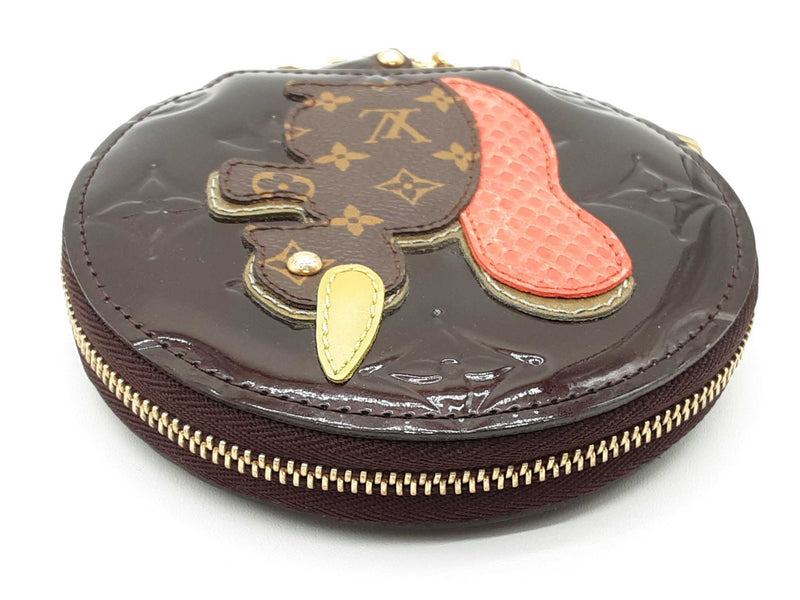 Louis Vuitton Animania Ecureuil Squirrel Monogram Vernis Pouch Do0325lxzde