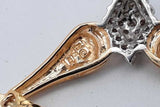 0.23cttw Diamond Pendant Necklace 10k Yellow Gold 4.4 Grams 16 Inch Eb0826lcrsa