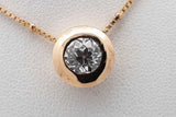 1.0ctw Diamond Pendant Necklace 14k Yellow Gold 4.5 Grams 16.5 Inch Eb0626lxxzsa