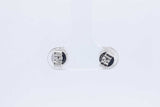 Approx. 0.24ctw Lab Grown Diamond Stud Earrings 14k White Gold 1.2g Eb1124lwodu