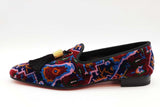 Christian Louboutin Stamboul Velvet Tassel Loafers Size 43 Eb0326rxzde