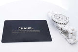 Chanel J12 Quartz 34mm White Ceramic Stainless Steel Watch Eb0326wxxzde