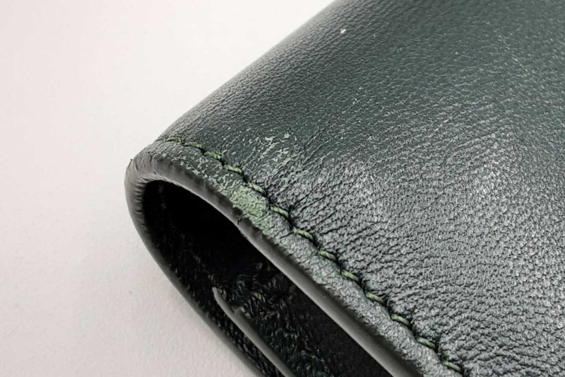 Celine Lambskin Emerald Green Wallet Eb1124lxzdu