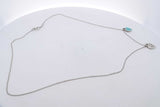 Tiffany & Co. Sterling Silver Double Heart Tag Necklace 2.7 Grams Eb0125lxzsa