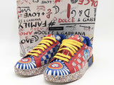 Dolce & Gabbana Portofino Sneaker Multi-color Size 40 Aa0126lzxsa