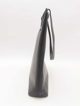 Gucci Vintage Black Leather Shoulder Bag Sd0625rzsa