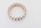2.88cttw Lab Grown Diamond Eternity Band 14k Yellow Gold 2.3g Size 6 Eb0826cxzsa