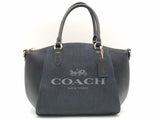 Coach Elise Satchel Denim Blue Aa1026pzsa
