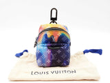 Louis Vuitton Backpack Bag Charm Key Holder In Monogram Sunset Canvas Fw0626crdu