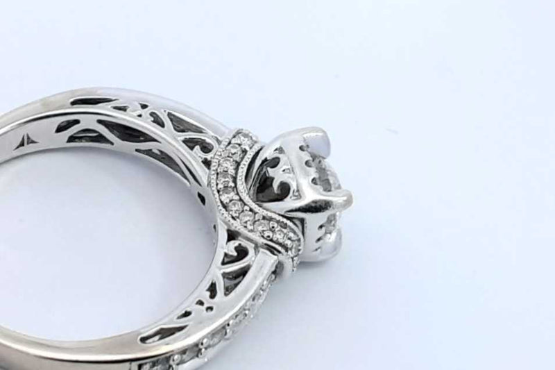 Approx. 1.15ctw Diamond Wedding Set 14k White Gold 8.1 Grams Size 7 Eb1224lxxzdu