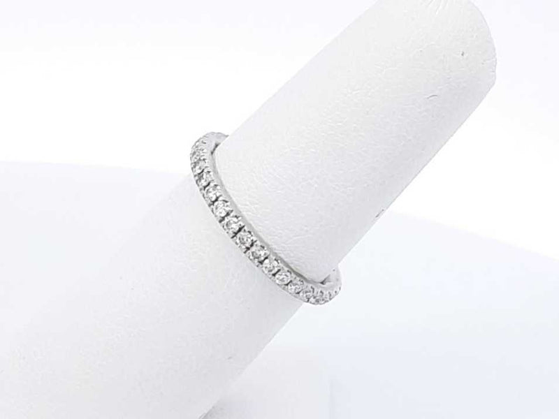 0.24ctw Diamond Ring In 14k White Gold 2.3 Grams Size 5.5 Eb0925lordu