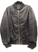 Gianni Versace Black Nylon Bomber Jacket Size Italian 54 Do1025orxde