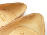 Christian Louboutin Lady Peep Nude Patent Leather Heels Size Eu 37 Do0625lrxde