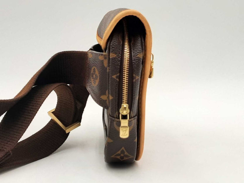 Louis Vuitton Monogram Bosphore Bum Bag Brown Aa0425eicsa