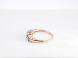 0.25 Cttw Diamond & 14k Yellow Gold Anniversary Ring 1.9g Size 5.5 Fw0126llrdu