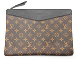 Louis Vuitton Brown Monogram Daily Zipper Pouch Do0826pxzde