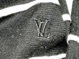 Louis Vuitton Black White Stripe Size Xxl Do0424lrxde