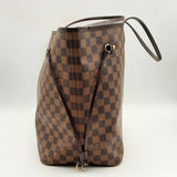 Louis Vuitton Damier Ebene Neverfull Leather Handbag Hs0624ewxsa