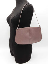 Louis Vuitton Demi Lune Handbag In Lilac Epi Leather Fw0626oozdu