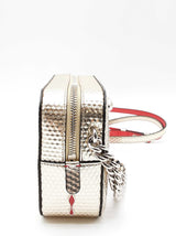 Christian Louboutin Rubylou Mini Glitter Cubiste Crossbody Lh1024wrxde