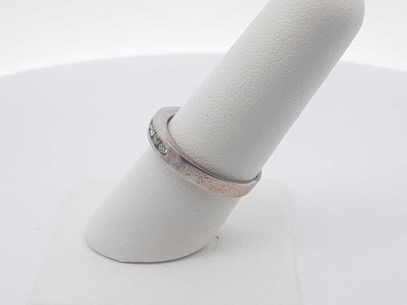 .21ctw 14k White Gold 2.7 Grams Ring Size 7.5 Sd0625lwzsa
