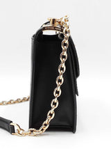 Michael Kors Greenwich Small Studded Crossbody In Black Leather Fw0826izdu