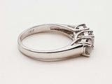 0.75 Cttw Natural Diamonds 14k White Gold 3.7g Ring Size 7 Do0326pixde