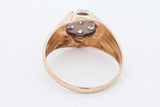 0.7cttw Diamond Ring In 14k Yellow Gold 6.5 Grams Size 13.5 Eb0426wrrdu