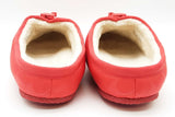 Coach Red Rachelle Monogram Quilted Slippers Size 10b Eb0326crde