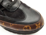 Louis Vuitton Laureate Desert Black Leather Boot Size Eu 40 Do1124wxzde