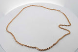 14k Yellow Gold Rope Chain Necklace 9.8 Grams 20 Inch Eb0926rrxsa