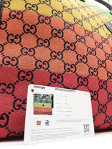 Gucci Rainbow Gg Canvas Large Tote Bag Sd0126lrzxde