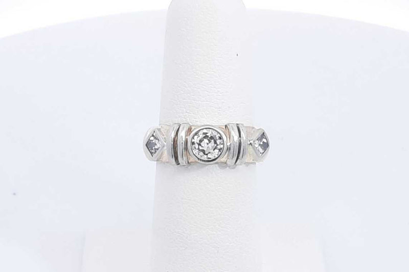 0.5ctw Diamond Band Ring In 14k Yellow Gold 8.7 Grams Size 5.5 Eb0325pxzsa