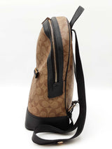 Coach Kenley Backpack In Signature Coated Canvas & Black Saffiano Leather Fw00925lzxdu