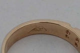 0.32cttw Diamond Band Ring In 14k Yellow Gold 4.9 Grams Size 7 Eb0926wrxsa